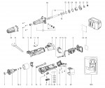 METABO 00638000 GA 18 Cordless 18v Die Grinder LTX Spare Parts