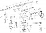 METABO 00687390 KHE 5-40 GB Combination Hammer Drill 110V Spare Parts