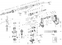 METABO 00687000 KHE 5-40 EU Combination Hammer Drill 230V Spare Parts