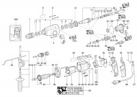 METABO 00695000 UHE 26 MULTI EU Rotary Hammer Drill 230V Spare Parts