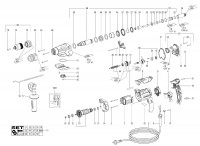 METABO 00713000 UHEV 2860-2 QUICK EU SDS+ Multi Hammer Drill 230V Spare Parts