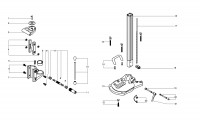 METABO 00745000 DS 45 DIAMOND DRILL STAND Spare Parts