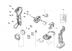 METABO 00788000 POWERMAXX ULA 12 LED 10.8v Cordless Drill Driver Spare Parts