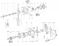 METABO 00830000 BE 710 EU Drill 230V Spare Parts