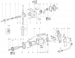 METABO 00831420 BE 1020 US Drill 120V Spare Parts