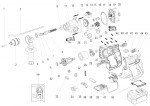 METABO 00845000 SBE 18 LTX 18v Cordless Hammer Drill Spare Parts