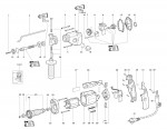 METABO 00849000 SBE 850 IMPULS EU 13mm 850w Impact Drill 230V Spare Parts