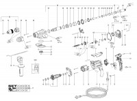 METABO 00878000 KHE 2860 QUICK EU 880w Combination Hammer Drill 230V Spare Parts