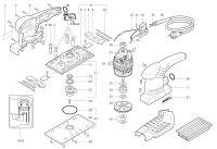 Metabo Corded Sander 01022000 SR 180 INTEC EU 230V Spare Parts