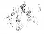 METABO 01076000 POWERMAXX SB 12 12v Cordless Hammer Drill Spare Parts