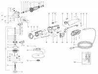 METABO 01106000 WEA 14-150 PLUS EU 1400w 150mm Angle Grinder 230V Spare Parts