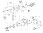 METABO 01108000 SBE 1010 PLUS EU Hammer Drill 230V Spare Parts