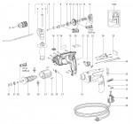 METABO 01159000 SB 561 EU 560w Hammer Drill 230V Spare Parts