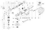 Metabo Small Angle Grinder 115mm 1100w 01236000 W 1100-115 EU 230V Spare Parts