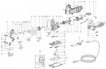 Metabo Corded Jigsaw 140mm 750w 01403001 STE 140 PLUS EU 230V Spare Parts