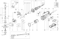 Metabo Corded Multi-Tool 01406000 MT 400 QUICK EU 230V Spare Parts