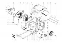Metabo Corded Air Compressor 01545000 POWER 280-20 W OF EU 230V Spare Parts