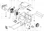 Metabo Corded Air Compressor 01546000 POWER 400-20 W OF EU 230V Spare Parts