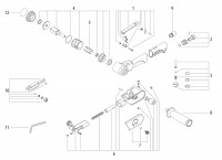 Metabo Air Band File 13mm 01559000 DBF 457 Spare Parts