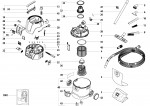 Metabo Corded All-Purpose Vacuum 02014000 ASA 25 L PC EU 230V Spare Parts