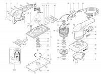 Metabo Corded Sander 02026000 SR 20-23 EU 230V Spare Parts