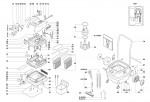 Metabo Corded special vacuum cleaner 02045000 ASR 50 M SC EU 230V Spare Parts