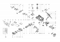 Metabo Cordless Planer 82mm 18v 02082000 HO 18 LTX 20-82 Spare Parts