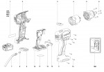 Metabo Cordless Impact Driver/Wrench 02127000 SSD 18 LT Spare Parts