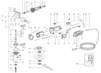 Metabo Corded Small Angle Grinder 02131000 WE 14-125 INOX PLUS EU 230V Spare Parts