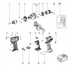 Metabo Cordless Impact Drill 02148001 SB 18 LTX IMPULS Spare Parts