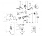 Metabo Cordless Large Angle Grinder 02170001 W 18 LTX 115 Spare Parts