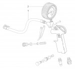 Metabo Cordless Pneumatic Tool 02234000 RF 60 G Spare Parts