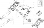 Metabo Cordless Blower 02242000 AG 18 Spare Parts
