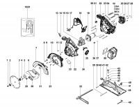 Metabo Corldess Circular Saw 02268000 KSA 18 LTX Spare Parts