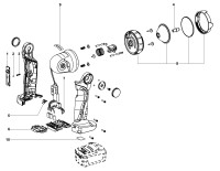Metabo Cordless Portable Lamp 02311000 ULA 14.4-18 Spare Parts
