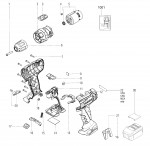 Metabo Cordless Impact Drill 02317000 SB 18 L Spare Parts