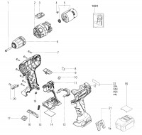 Metabo Cordless Drill Driver 13mm 02320000 BS 18 L QUICK Spare Parts