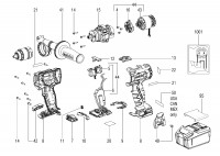 Metabo Cordless Drill Driver 13mm 02353000 SB 18 LTX BL Q I Spare Parts