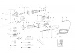 Metabo Angle Grinder 1100w 115mm 03613000 W 1100-115 EU 230V Spare Parts