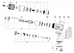 METABO 04120000 DB 10 Compressed Air Drill Spare Parts