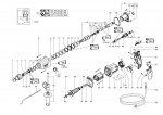 METABO 04480000 BHE 2243 EU Rotary Hammer Drill 230V Spare Parts
