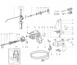 METABO 06006000 SB E 600 R+L EU Rotary Drill 230V Spare Parts