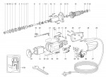 METABO 06303190 GE 700 AU 710w High Speed Straight Grinder 240V Spare Parts