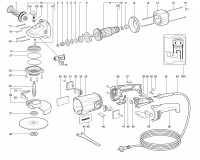 METABO 06406260 WX 21-230 EU 230mm Angle Grinder 230V Spare Parts