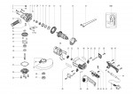 METABO 06428000 WEP 2200-230 EU 2200w 230mm Angle Grinder 230V Spare Parts