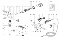 METABO 06444000 WX 21-230 QUICK EU 2100w 230mm Angle Grinder 230V Spare Parts