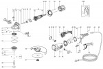 METABO 06447000 WXLA 24-180 QUICK EU 180mm Angle Grinder 230V Spare Parts