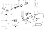 METABO 06451001 WXLA 24-230 QUICK EU 230mm Angle Grinder 230V Spare Parts