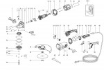 METABO 06456000 W 22-180 EU 2200w 180mm Angle Grinder 230V Spare Parts