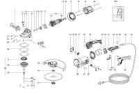 METABO 06465000 WE 22-230 MVT QUICK EU 2200w 230mm Angle Grinder 230V Spare Parts